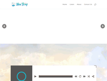 Tablet Screenshot of newsongradio.com